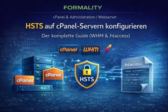HSTS auf cPanel-Servern konfigurieren
