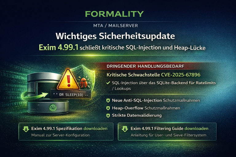 Exim 4.99.1 veröffentlicht