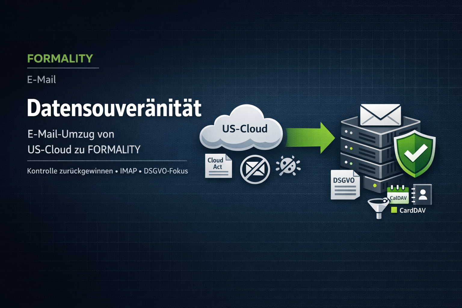 Datensouveränität: E-Mail-Umzug von US-Cloud zu FORMALITY